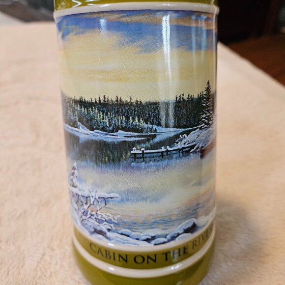 Leinenkugel's 2011 Holiday Stein - Cabin on the River - Limited Edition - Picture 6 of 9
